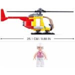 Конструктор Sluban Авиация Хеликоптер 100 ел. с1 фигурка 24х14х5 - Image 2