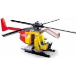 Конструктор Sluban Авиация Хеликоптер 100 ел. с1 фигурка 24х14х5 - Image 3