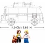 Конструктор Sluban Микробус Т1 227 ел. 3 фигурки 33х24х6 - Image 4