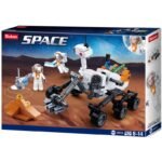 Конструктор Sluban Космос Марсоход Кюриосити 288 ел. с 2 фигурки 33х24х6