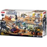 Конструктор Sluban Атомна Буря Възстание Аванпост на възстанниците 501 ел. с 5 фигурки 48х29х7 и стрелба