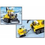 Конструктор Sluban Сити Спасителен Ратрак със снежно оръдие и кран 145 ел. с 1 фигурка 24х19х5 - Image 2