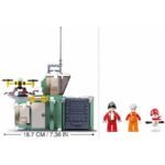 Конструктор Sluban Сити Зимна Спаситела База 251 ел. с 3 фигурки 38х24х7 - Image 4