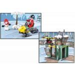 Конструктор Sluban Сити Зимна Спаситела База 251 ел. с 3 фигурки 38х24х7 - Image 2