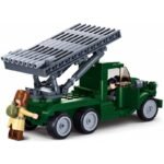 Конструктор Sluban Армия Катюша ракетна установка за залпов огън втора световна с 2 фигурка 201 ел. 29х19х6 - Image 3