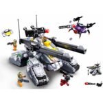 Конструктор Sluban Атомна Буря Огнен дъжд Железен Прилив 939 ел. с 4 фигурки 52х38х8 със стрелба - Image 5