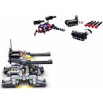 Конструктор Sluban Атомна Буря Огнен дъжд Железен Прилив 939 ел. с 4 фигурки 52х38х8 със стрелба - Image 2