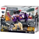 Конструктор Sluban Атомна Буря Майстора на меча Време за Лов 382 ел. с 2 фигурки 38х29х7 със стрелба