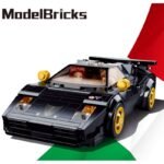 Конструктор Sluban Коли Състезателна кола Ламборджини 254 ел. с 2 фигурки 30х19х7 - Image 3