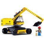 Конструктор Sluban Сити Верижен Багер 152 ел. с 1 фигурка 29х24х6 - Image 2