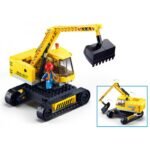 Конструктор Sluban Сити Верижен Багер 152 ел. с 1 фигурка 29х24х6 - Image 3