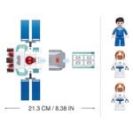 Конструктор Sluban Космос Космически кораб 292 ел. с 3 фигурки 38х29х7 - Image 2