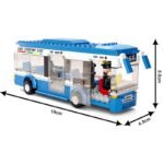 Конструктор Sluban Сити градски автобус 235 ел. с 3 фигурки 29х24х6 - Image 3