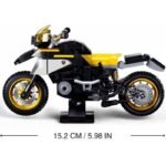 Конструктор Sluban Мотор R 1250 MS 196 ел. Точен модел 22х19х6 - Image 4