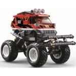 Конструктор Sluban Коли Джип Всъдеход 261 ел. с 1 фигурка и задвижване при издърпване назад 38х29х7 - Image 3