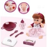 Кукла 31 см музикална с батерии да нахраним бебето 33х29х10 - Image 2