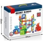 Конструктор с магнитни 115 ел. 29х23х7