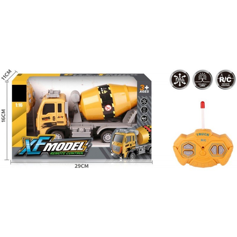 1-YW346321-001-800x800 Радиоуправляем Камион Бетоновоз с USB зарядна батерия мащаб 1:16 29х16х11 - Image 1