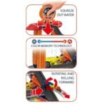 Паркинг Автомивка със сменящи цвета 9 бр. метални колички с топла вода 29х20х9 - Image 2