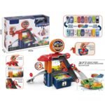 Паркинг Автомивка със сменящи цвета 9 бр. метални колички с топла вода 29х20х9 - Image 3