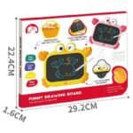 Дъска светеща за рисуване с копче за изтриване с батерии 30х22х2