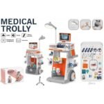 Зъболекарски подвижен кабинет на колела светлина и музика за игра е с размер 60х33х31 в кутия е 43х33х15