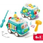 Кола сортер с ксилофон и лов на рибки светлина и звук 30х20х19