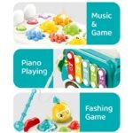 Кола сортер с ксилофон и лов на рибки светлина и звук 30х20х19 - Image 3