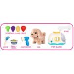 Домашен любимец Куче можеш да го нахраниш той ходи клати главата и маха с опашката и има къщичка 47х24х23 - Image 2