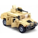 Конструктор Sluban Армия Джип Хамър Н2 точен модел 265 ел. с 2 фигурки 30х19х7 - Image 3