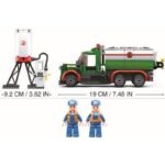 Конструктор Sluban Сити Бензиновоз с Пълначна Станция 267 ел. с 2 фигурки 38х24х7 - Image 4