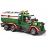 Конструктор Sluban Сити Бензиновоз с Пълначна Станция 267 ел. с 2 фигурки 38х24х7 - Image 2