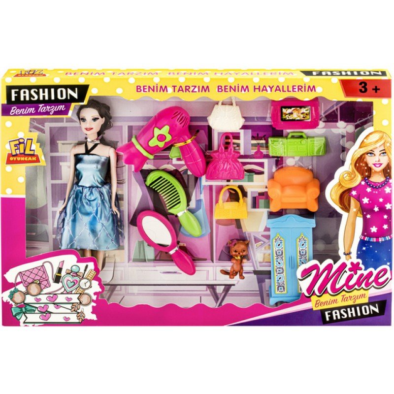 148-001-800x800 Кукла с много аксесори 46х33х5 - Image 1