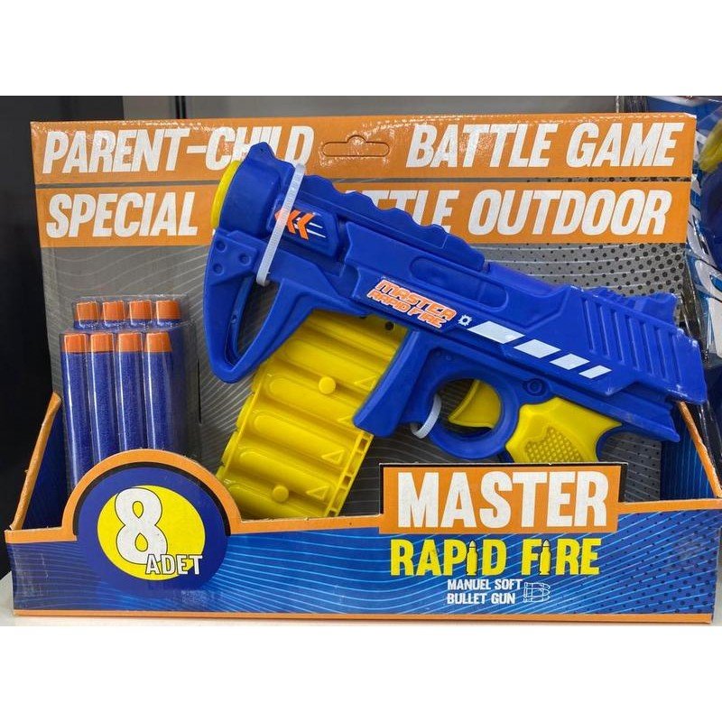 391-800x800 Картечен пистолет мастер файър с меки патрони дистанция на стрелба 12 м в отворена кутия. 30х21х5 - Image 1