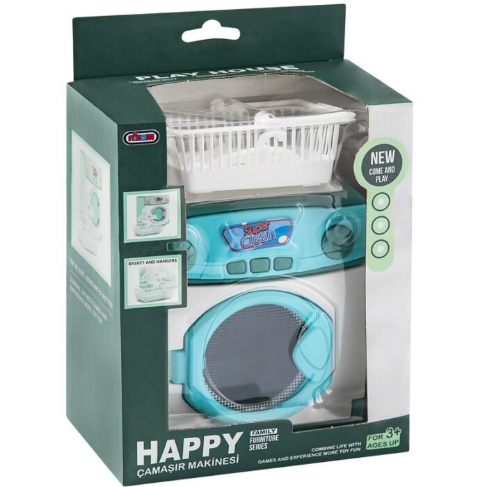 Пералня в кутия с кошница за пране19х14х8