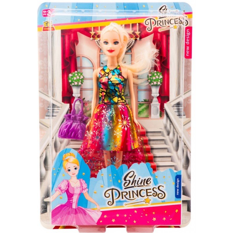 602-800x800 Кукла блестяща принцеса 34х23х7 - Image 1