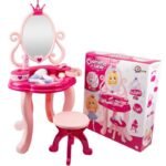 Тоалетка голяма със стол и чекмеджета 57х49х16