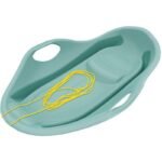 Шейна ергономична с отвори за захват и въже за теглене каки и зелено 85х57х15 издържа до 75 кг