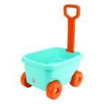 Количка с дълга дръжка 33 см и капак за дърпане голяма 38х28х22 - Image 3