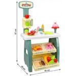 Магазин кафене с касов апарат светлина и звук 87х50х39 размер на продукта размер кутия 58х48х16 cм - Image 2